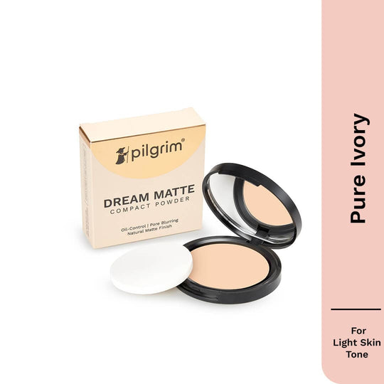 Pilgrim Dream Matte Compact Powder, Classic Nude - 123 - Buy from Indicrest