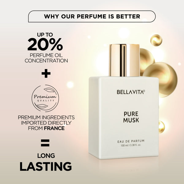 Pure Musk Unisex Perfume - 100ml - Image 4 - Indicrest