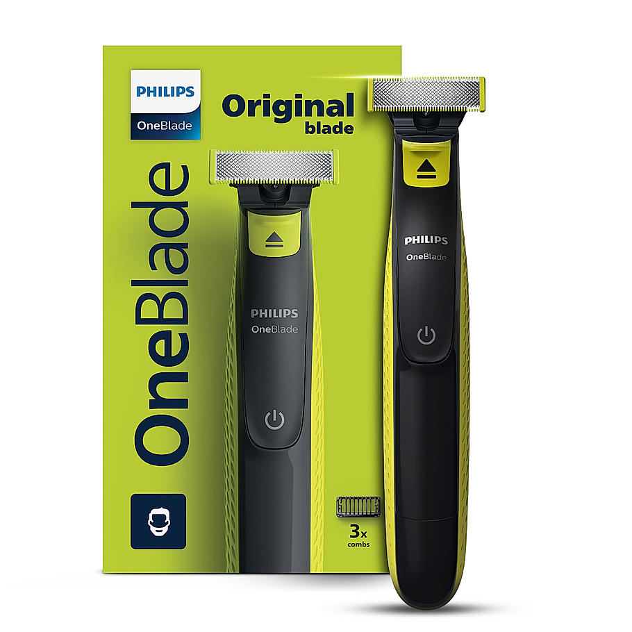 Philips OneBlade- I Hybrid Trimmer & Razor I Trim, Edge & Shave | 2x Powerful Motor | Longer Battery Life I No Skin Irritation as Blade Never Touches Skin | Dual Protection Technology | QP2724/10