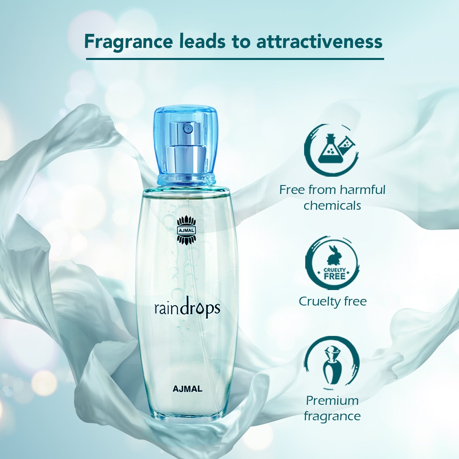 RAIN DROPS Perfume 50ML for Women - Image 3 - Buy from Indicrest