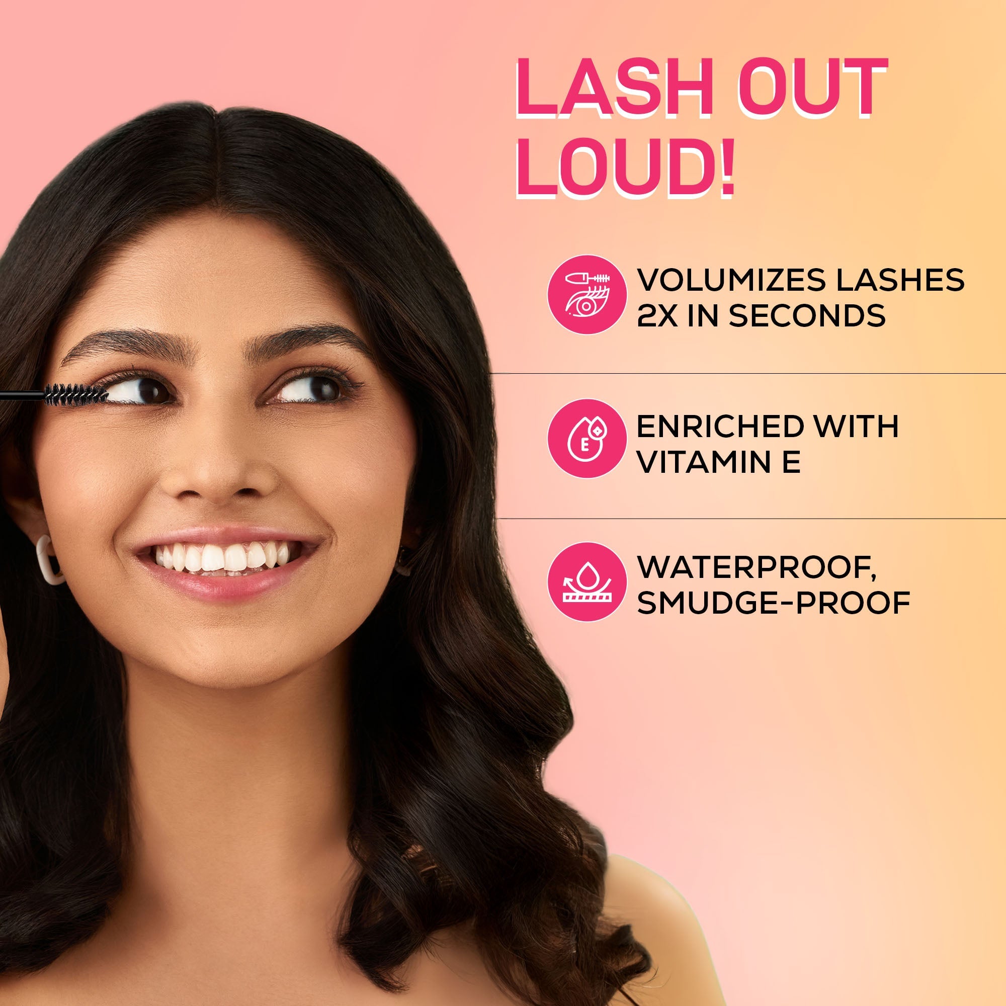 RENEE Everyday 2X Instant Volumizing Waterproof Mascara, 15 ml