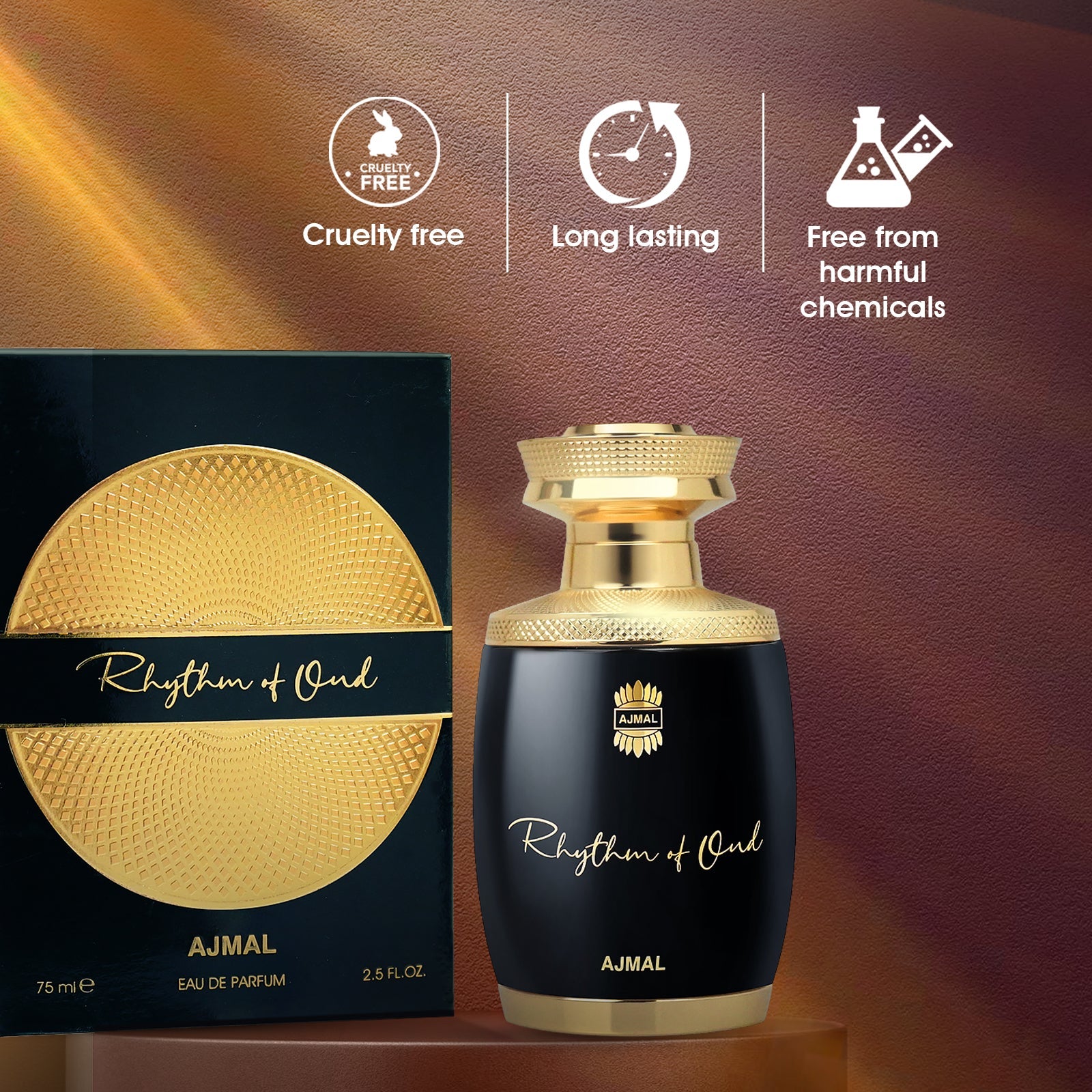 RHYTHM OF OUD Perfume 75ML for Unisex - Image 4 - Buy from Indicrest
