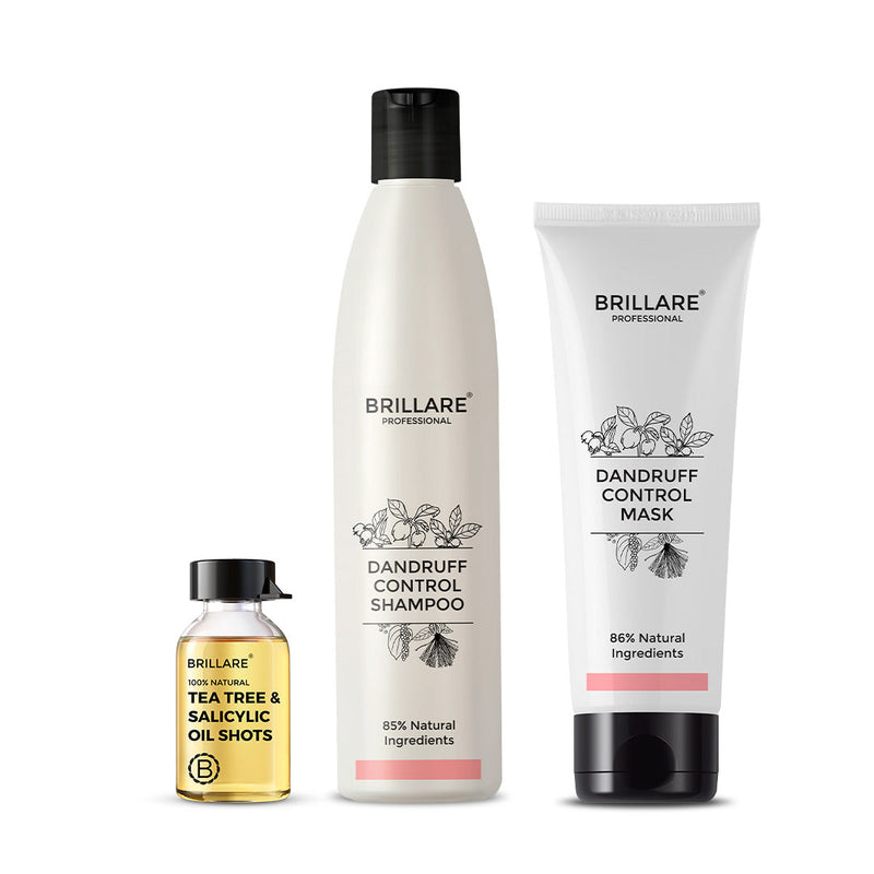 Brillare Complete Dandruff Control Kit (Professional) - Buy from Indicrest