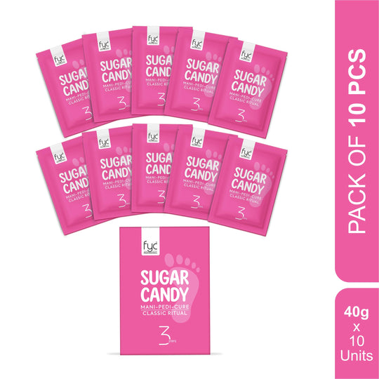 fyc-professional-sugar-candy-manipedi-kit-pack-10x40g - Buy from Indicrest