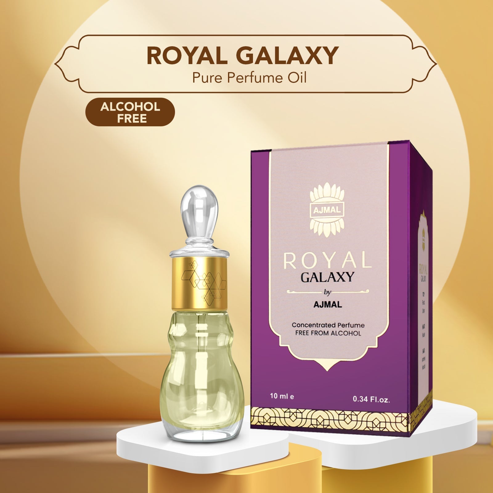 ROYAL-GALAXY Non-Alcoholic Attar 10ML for Unisex - Image 2 - Buy from Indicrest