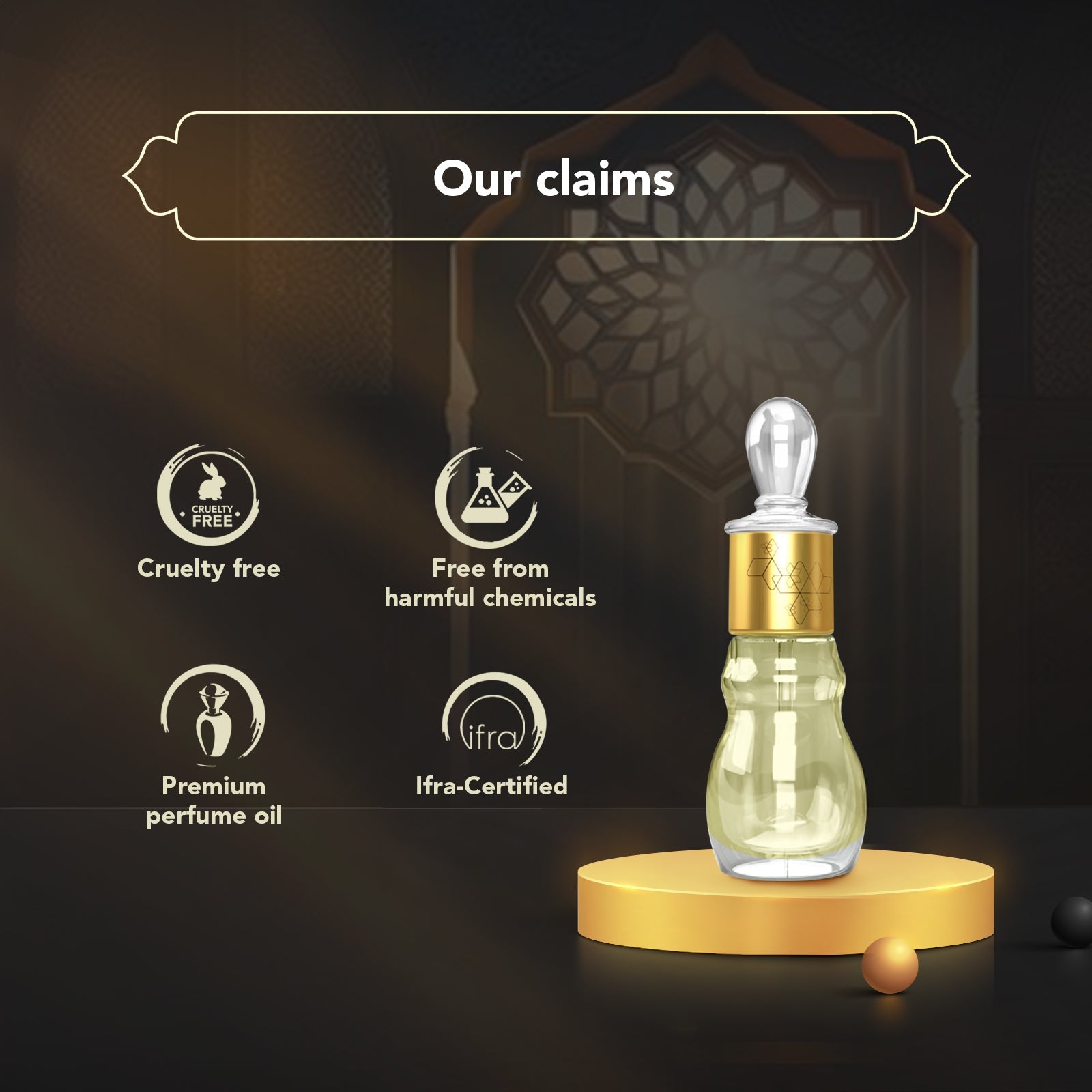 ROYAL-MISK-RIJALI Non-Alcoholic Attar 10ML for Men & Women - Image 3 - Buy from Indicrest