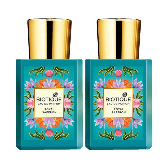 Biotique Royal Saffron Eau De Parfum, 50ml (Pack of 2) - Buy from Indicrest