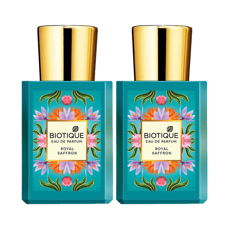 Biotique Royal Saffron Eau De Parfum, 50ml (Pack of 2) - Buy from Indicrest