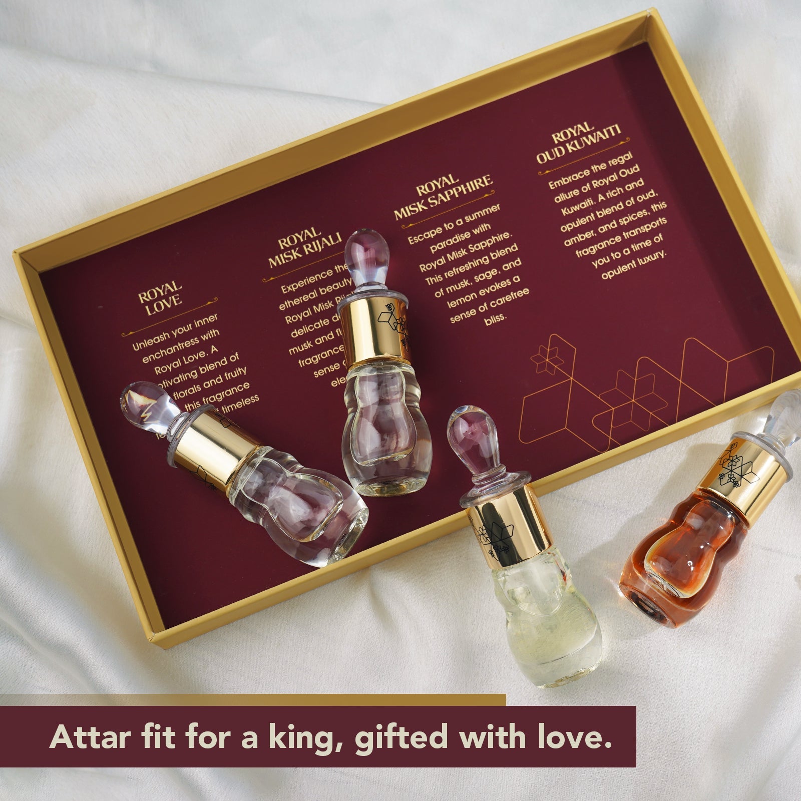ROYAL Non-Alcoholic Attar Giftpack 20ML for Unisex - Image 3 - Buy from Indicrest