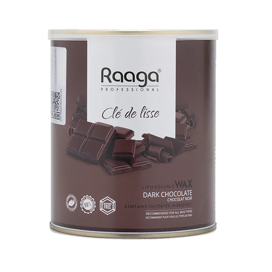 Raaga Professional Liposoluble Wax, Dark Chocolate - Indicrest Buy at Indicrest