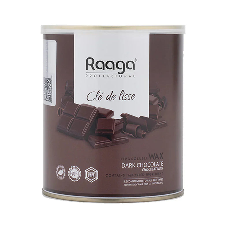 Raaga Professional Liposoluble Wax, Dark Chocolate - Indicrest Buy at Indicrest