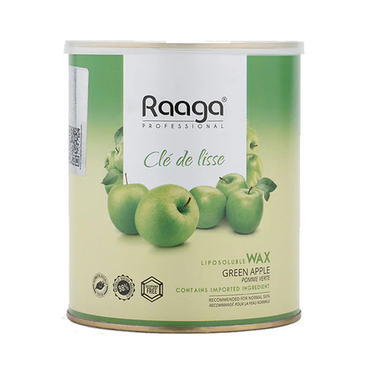 Raaga Professional Liposoluble Wax, Green Apple - Indicrest Buy at Indicrest