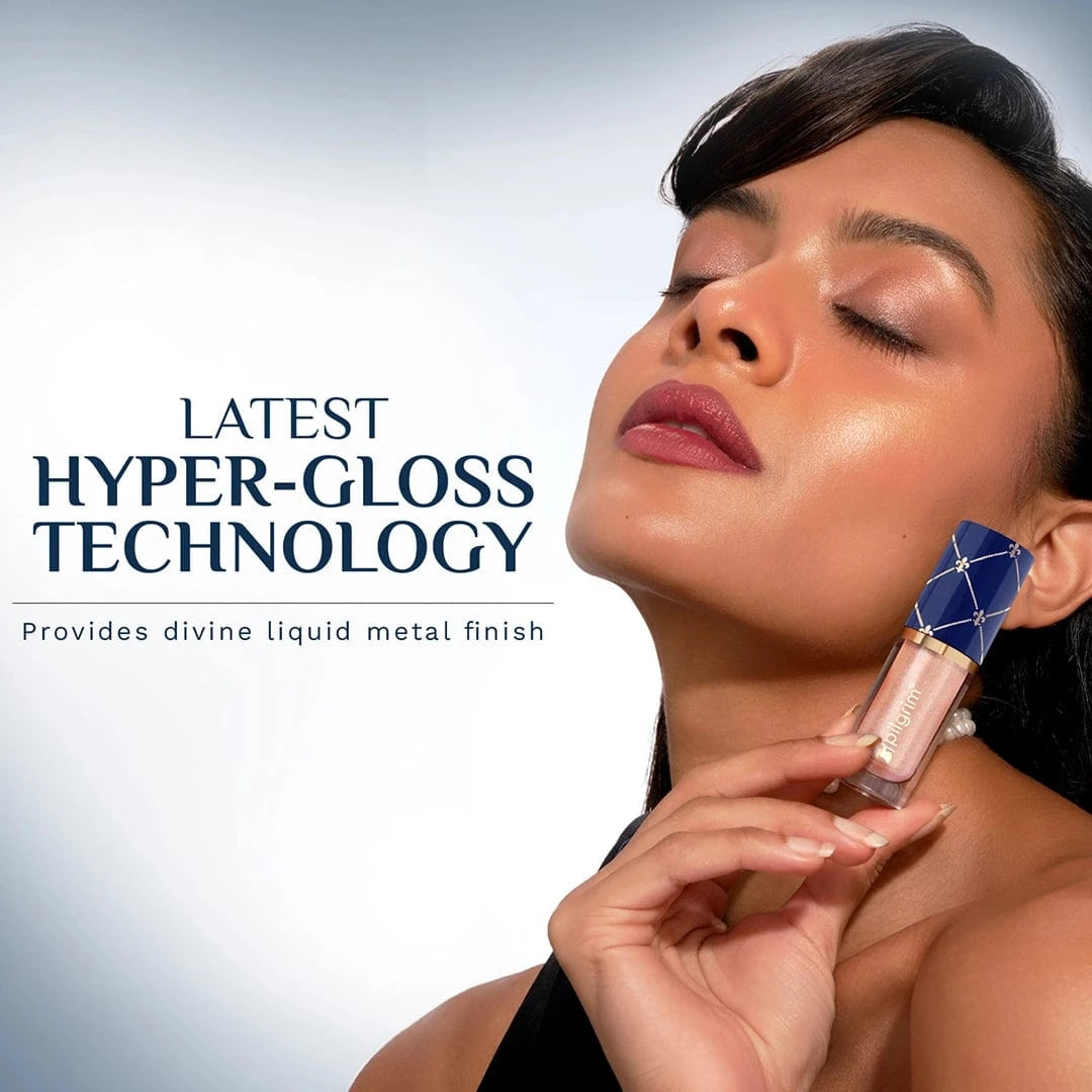 Pilgrim The French Collection Liquid Serum Highlighter, Sunkiss Gold - 01 - Image 6 - Buy from Indicrest