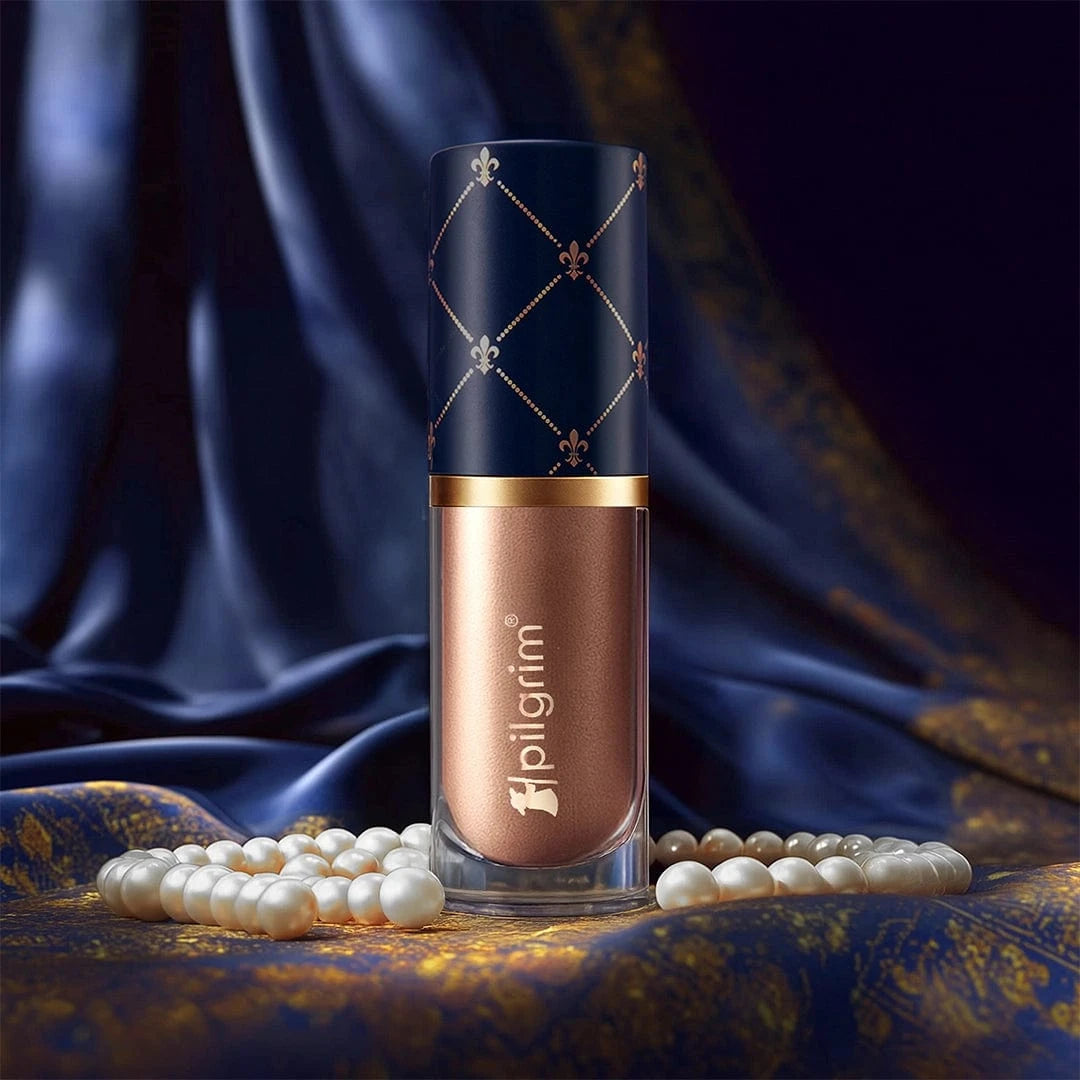 Pilgrim The French Collection Liquid Serum Highlighter, Sunkiss Gold - 01 - Image 8 - Buy from Indicrest