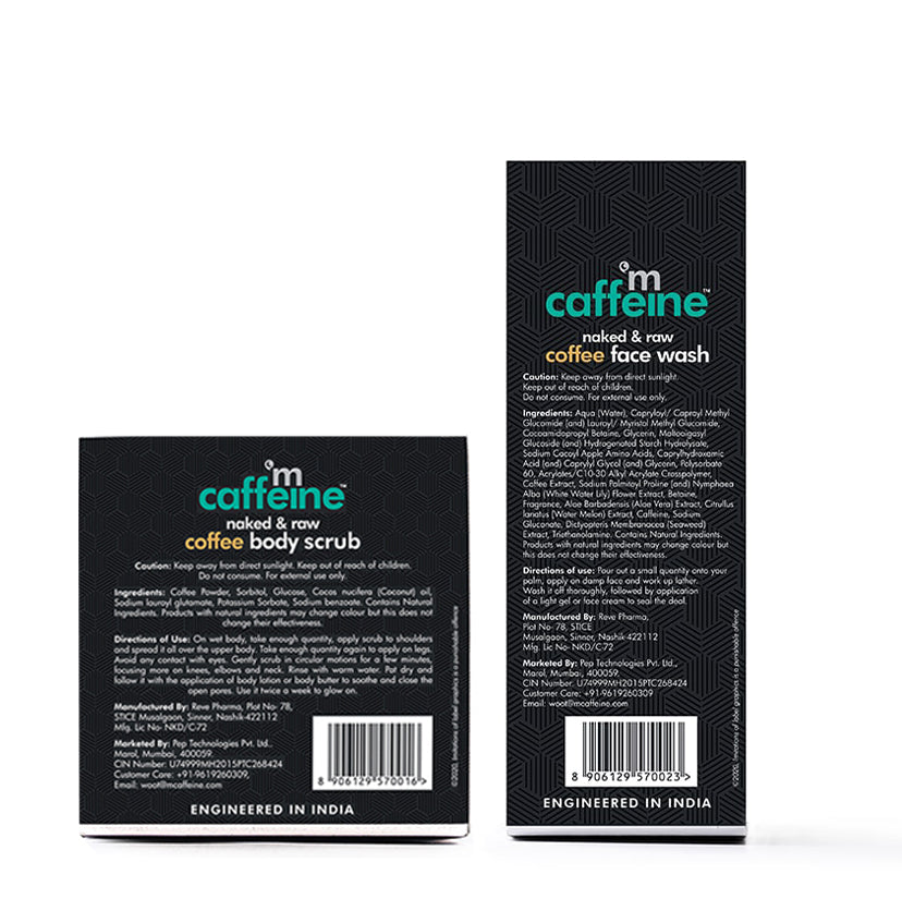 Mcaffeine Raw Coffee Skin Care Kit - Image 7 - Buy from Indicrest