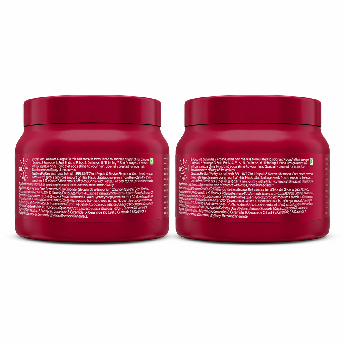 Bblunt 7 in 1 Repair & Revive Hair Mask for Upto 100% Damage Repair, 250g, Pack of 3 X 250g - Image 24 - Buy from Indicrest