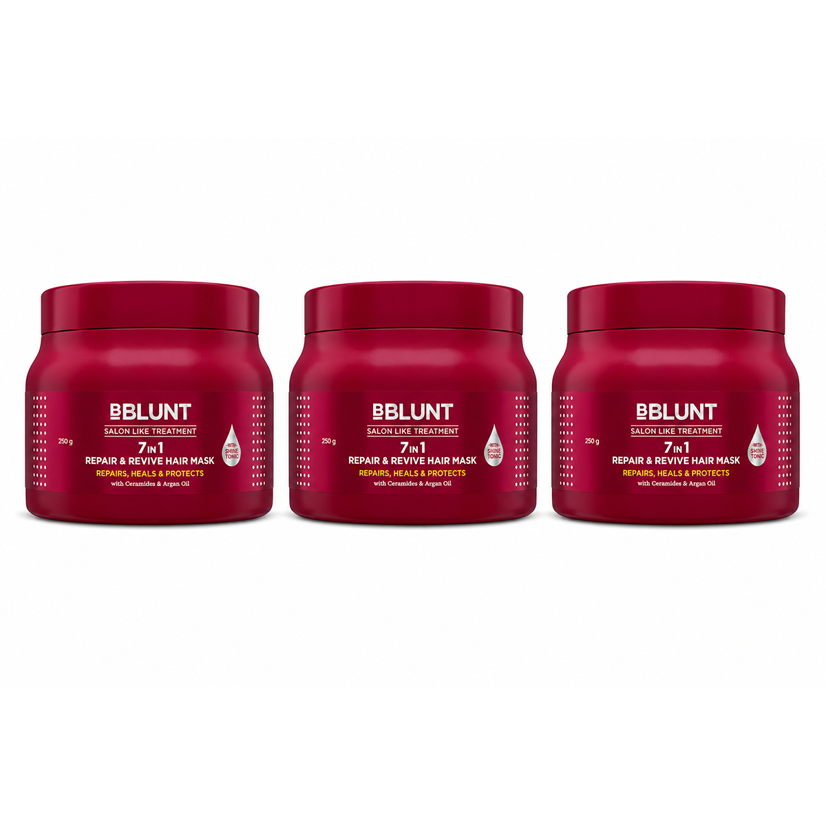 Bblunt 7 in 1 Repair & Revive Hair Mask for Upto 100% Damage Repair, 250g, Pack of 2 X 120g - Image 25 - Buy from Indicrest