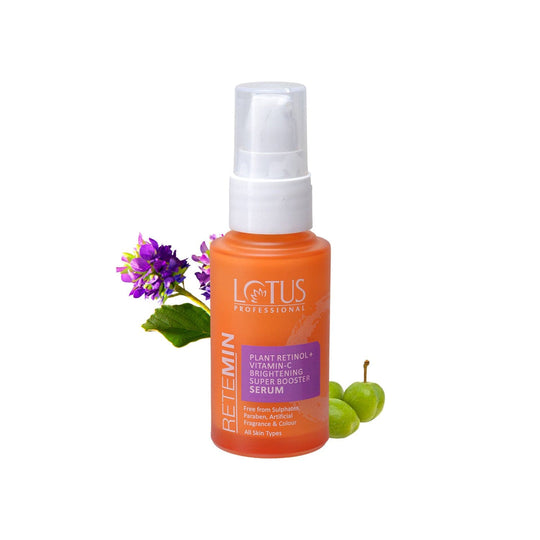 lotus-professional-retemin-plant-retinol-vitamin-c-brightening-super-booster-serum-30ml - Buy from Indicrest