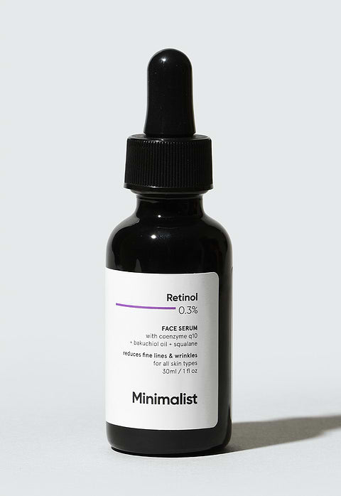 Minimalist Retinol 0.3% Face Serum For Powerful Anti-aging Serum  Fine Lines &amp; Wrinkles, 30ml - Buy from Indicrest