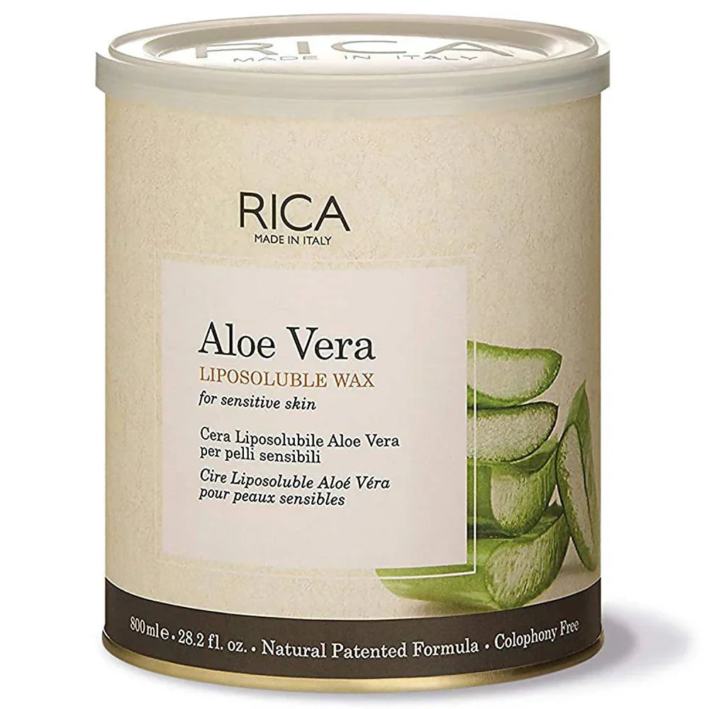 Rica Liposoluble Wax Aloe Vera 800ml - Indicrest