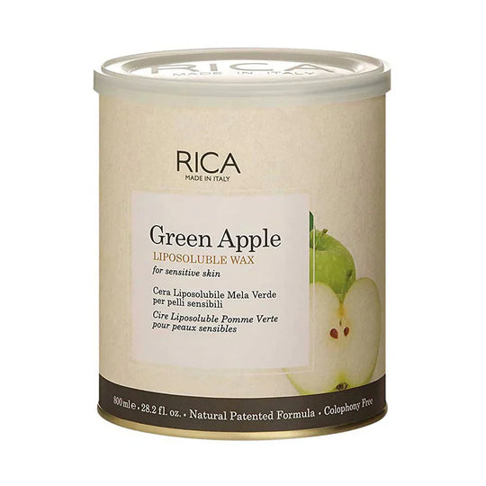 Rica Liposoluble Wax Green Apple 800ml - Indicrest Buy at Indicrest