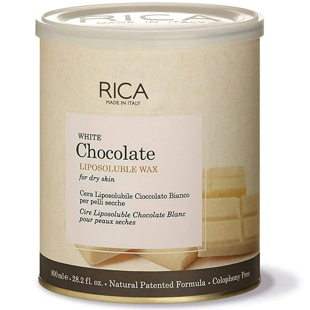 Rica Liposoluble Wax White Chocolate 800ml - Indicrest