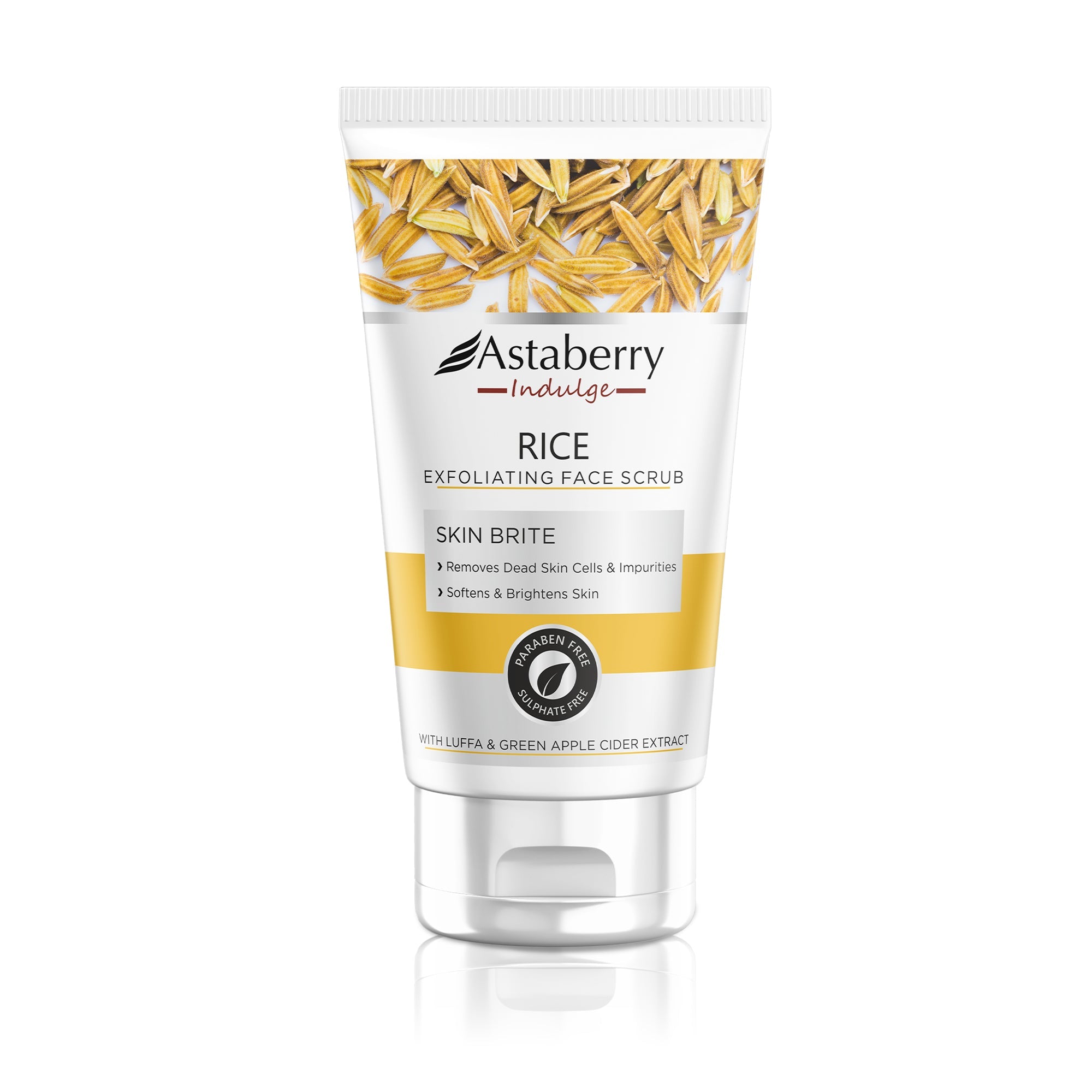 Astaberry Rice Exfoliating Face Scrub for Brightens Skin - 100ML - Image 8 - Buy from Indicrest