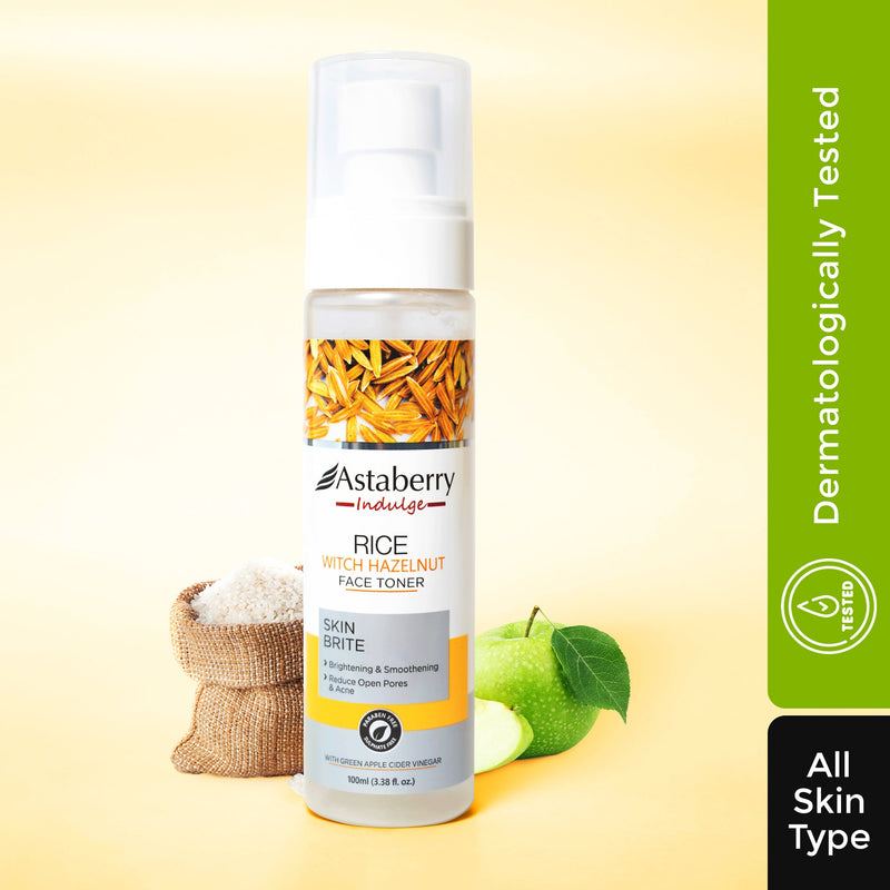 Astaberry Rice Witch Hazel Face Toner for Glowing Skin - 100ML - Buy from Indicrest