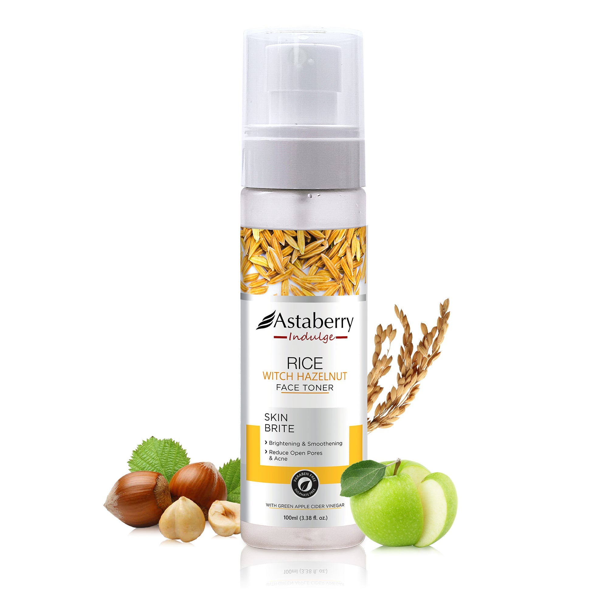Astaberry Rice Witch Hazel Face Toner for Glowing Skin - 100ML - Image 7 - Buy from Indicrest