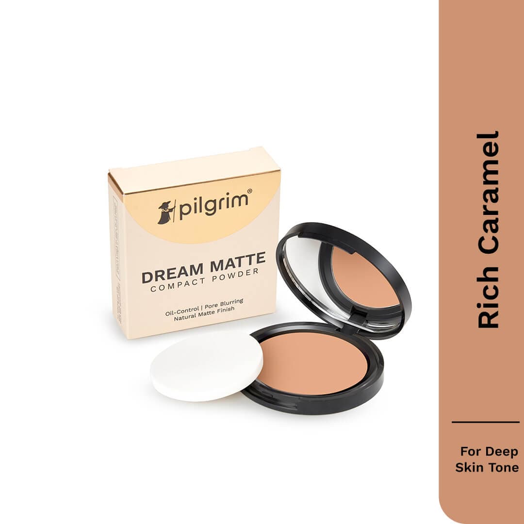 Pilgrim Dream Matte Compact Powder, Classic Nude - 123 - Image 5 - Buy from Indicrest