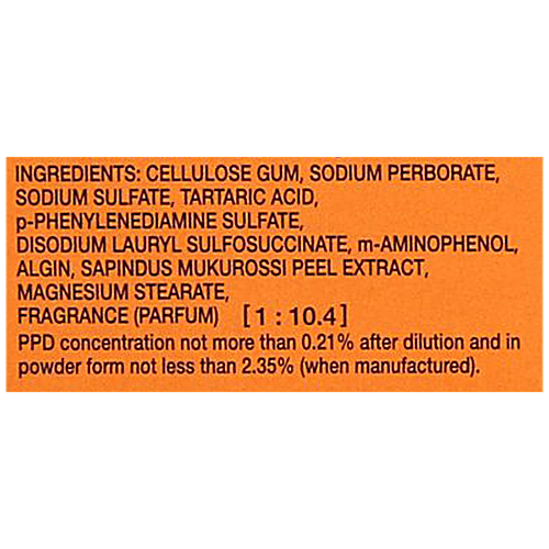 Rich Medium Brown Powder Hair Dye Sachet
