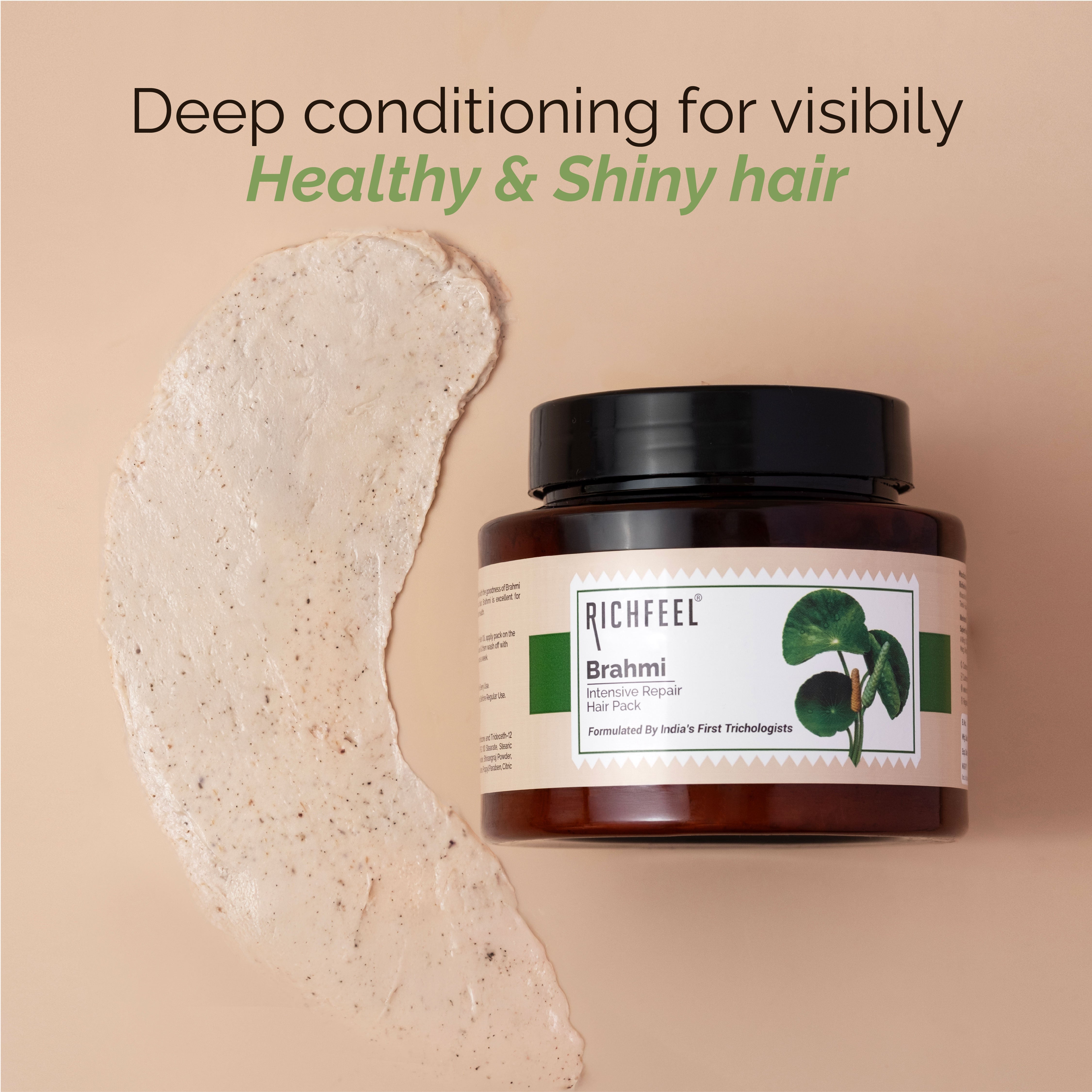 Richfeell Brahmi Hair Pack 500 g - Image 7 - Buy from Indicrest