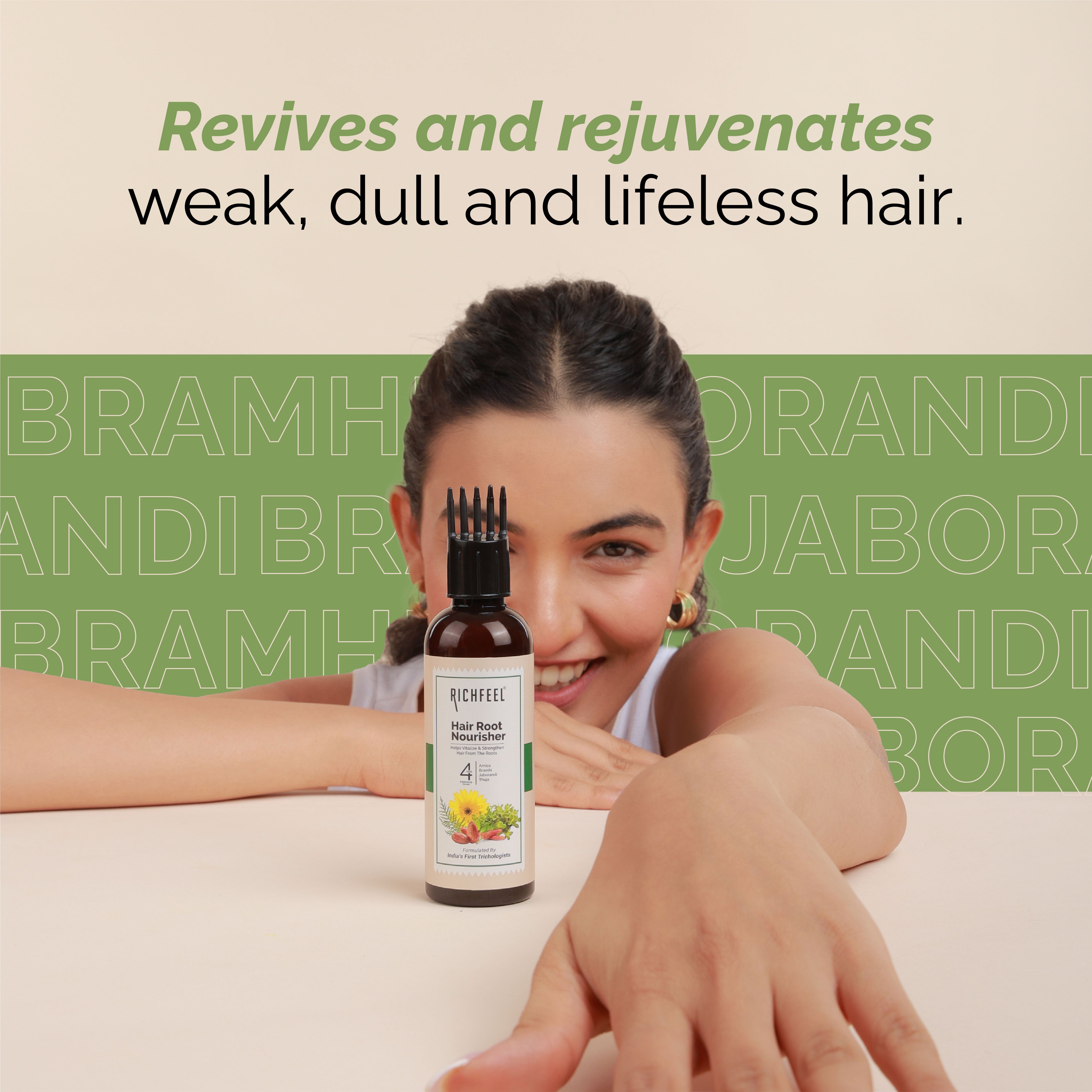 Richfeell Hair Root Nourisher / Tonic 80 ml - Image 8 - Buy from Indicrest