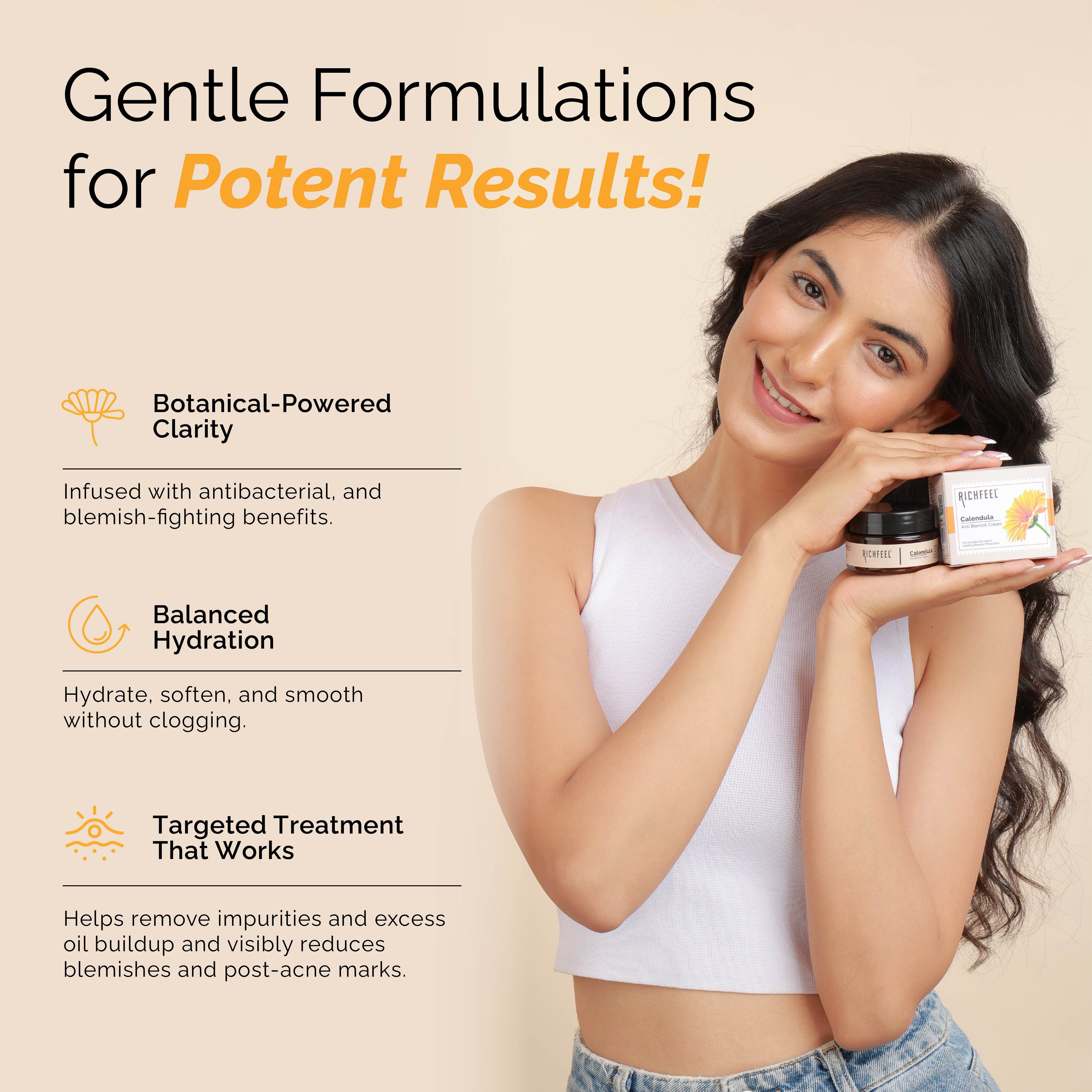 Richfeell Calendula Anti Blemish Cream 50 g - Image 6 - Buy from Indicrest