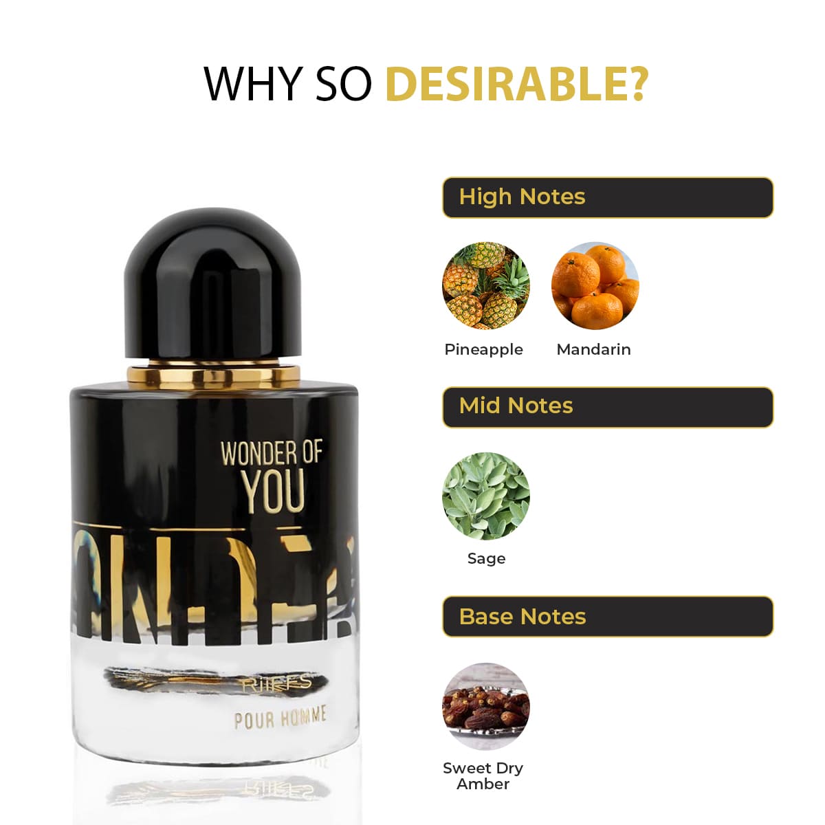 RiiFFS men’s daily wear fragrance Wonder of You
