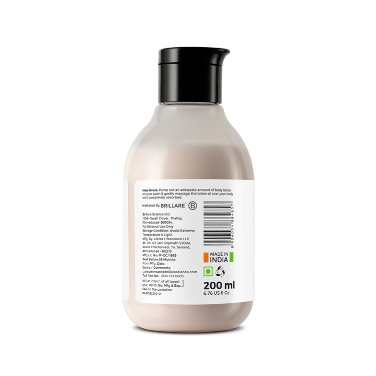 Brillare Rose & Coconut Body Lotion, 200ml - Image 7 - Buy from Indicrest