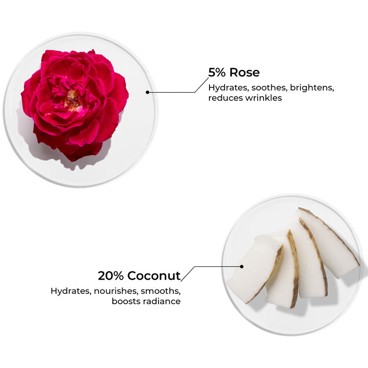 Brillare Rose & Coconut Body Wash, 200ml - Image 4 - Buy from Indicrest