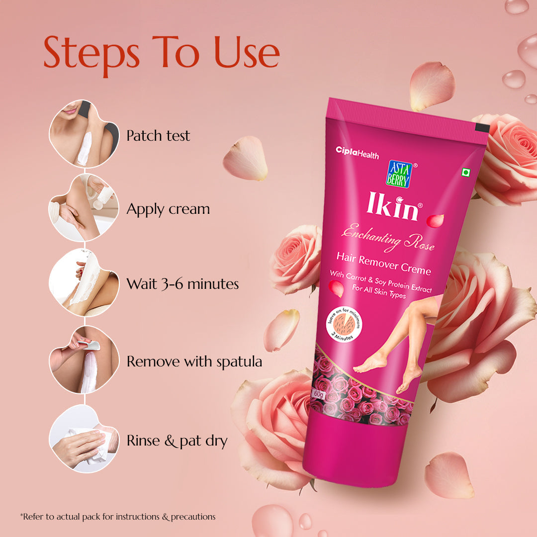 Astaberry Enchanting Rose Hair Remover Creme - Image 3 - Buy from Indicrest