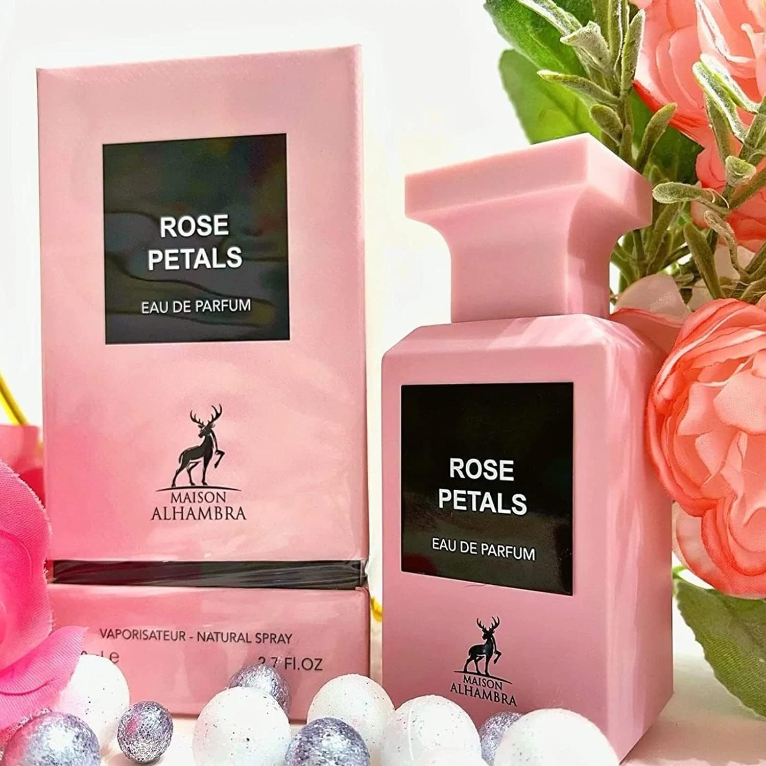 Rose Petal Eau De Parfum 80ml by Maison Alhambra | Indicrest