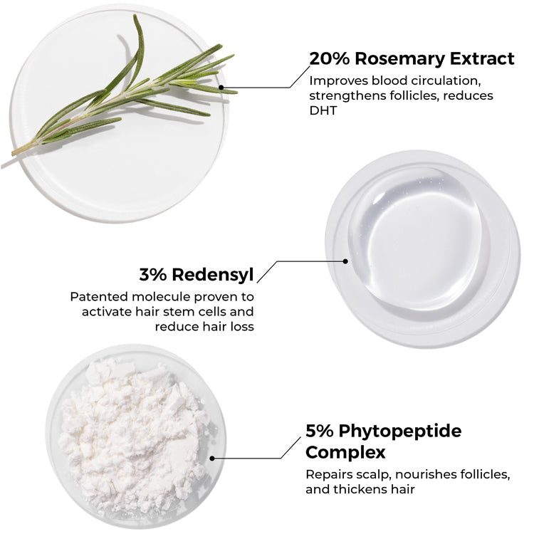 Brillare Rosemary & Redensyl Scalp Serum For Hair Growth, 30ml - Image 4 - Buy from Indicrest