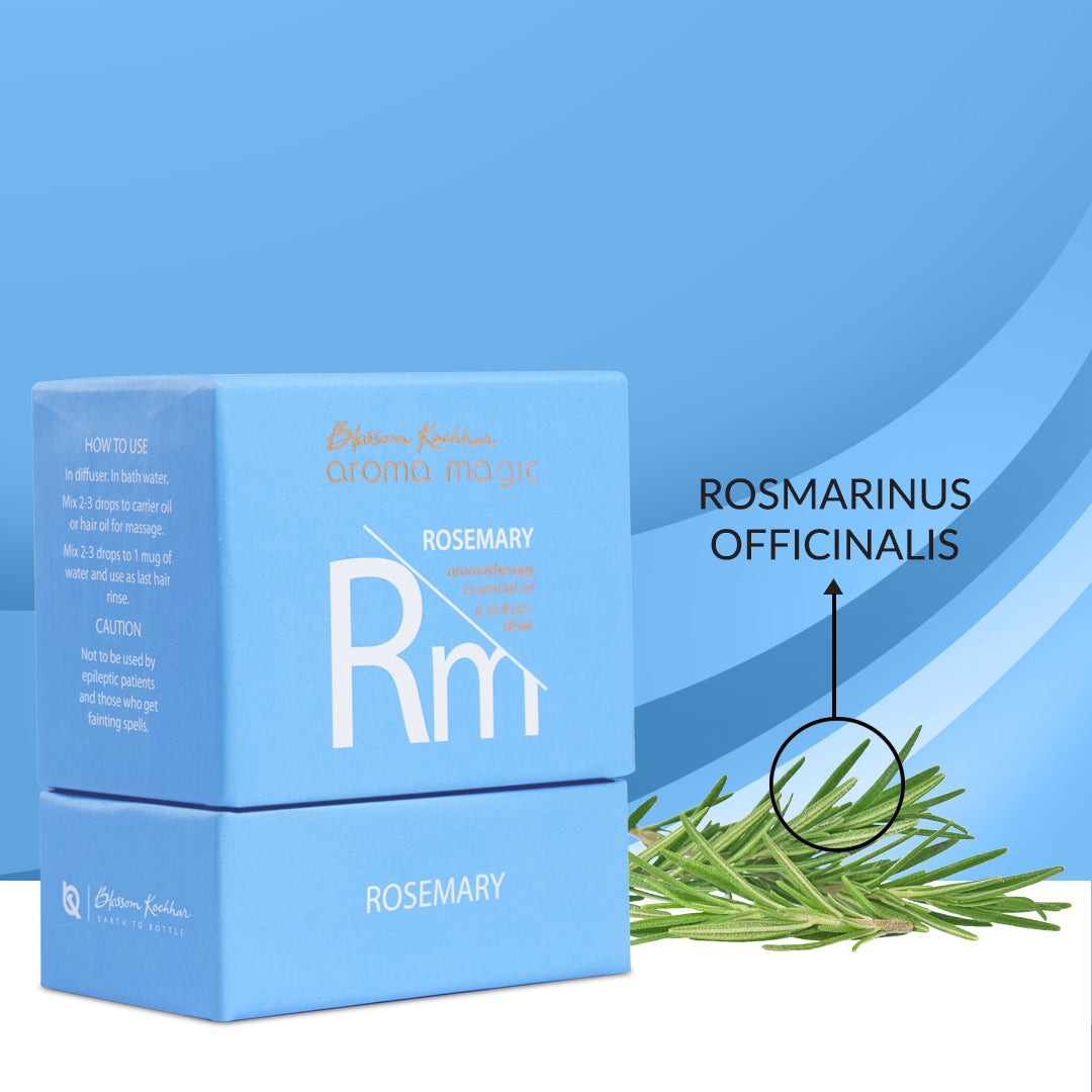 Aroma Magic Rosemary Essential Oil - Relieves Fatigue & Promote Hair Growth, 10ml - Image 3 - Buy from Indicrest
