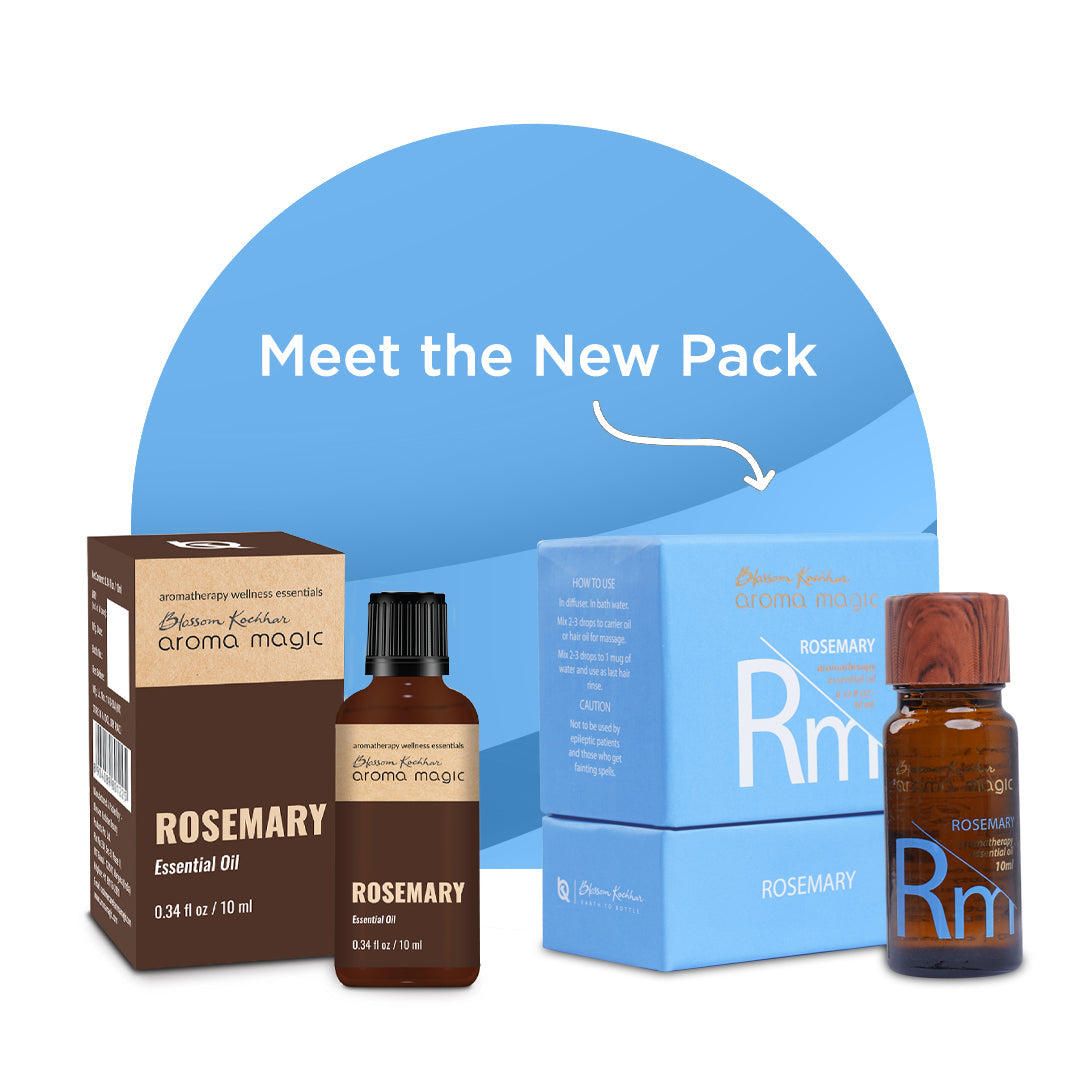 Aroma Magic Rosemary Essential Oil - Relieves Fatigue & Promote Hair Growth, 10ml - Image 7 - Buy from Indicrest