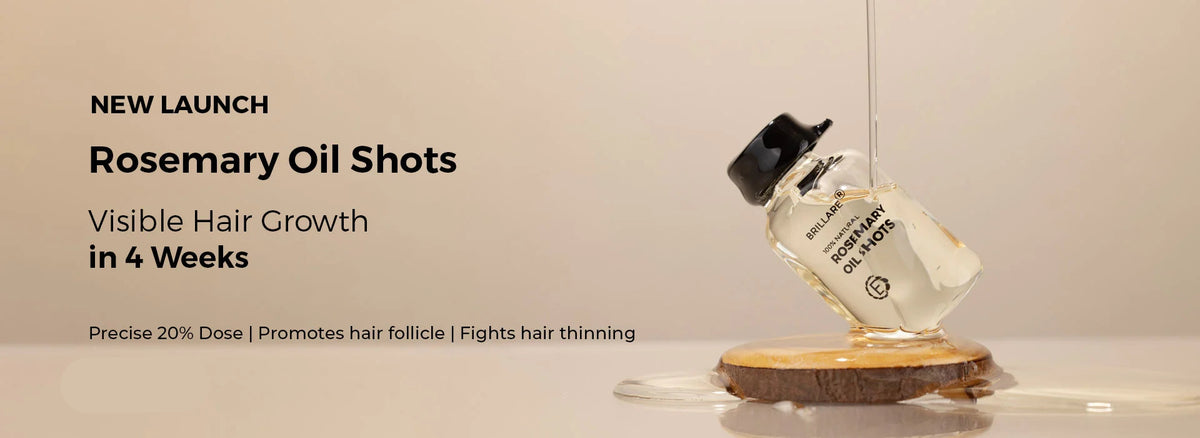 Rosemary Oil Shots For Visible Hair Growth Banner