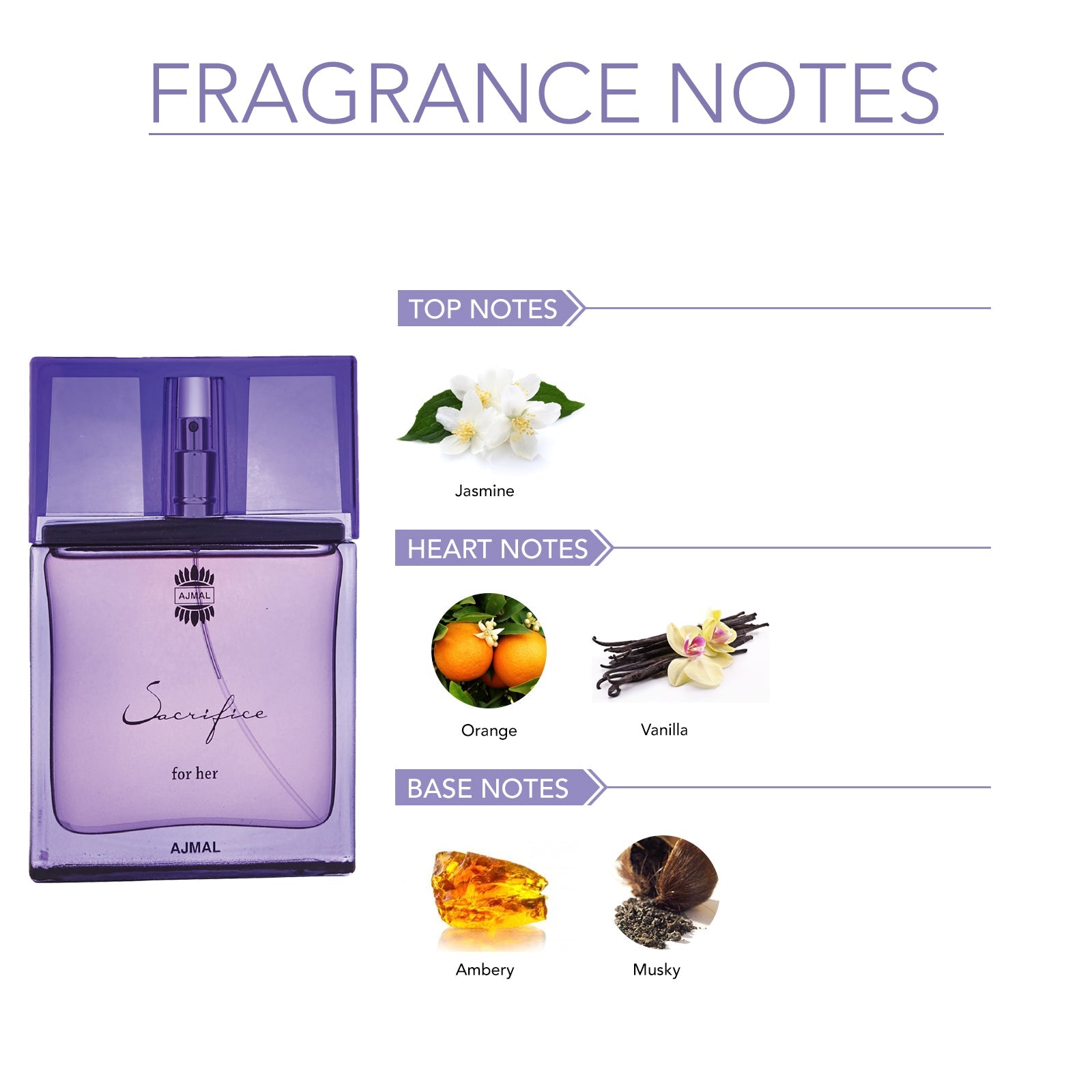 Sacrifice For Her Perfume 50ML for Women - Image 2 - Buy from Indicrest