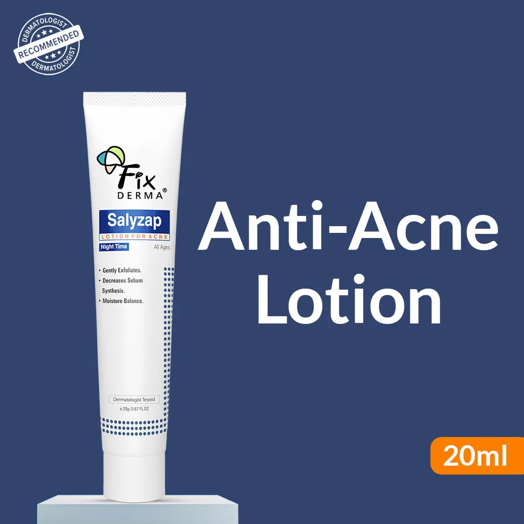 Fixderma Salyzap Night-time Lotion | Effective Spot Treatment to Calm & Heal Acne, 20ml - Image 7 - Buy from Indicrest