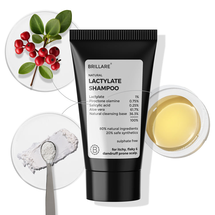 Brillare Mini Lactylate Shampoo To Reduce Dandruff, 12ml - Buy from Indicrest
