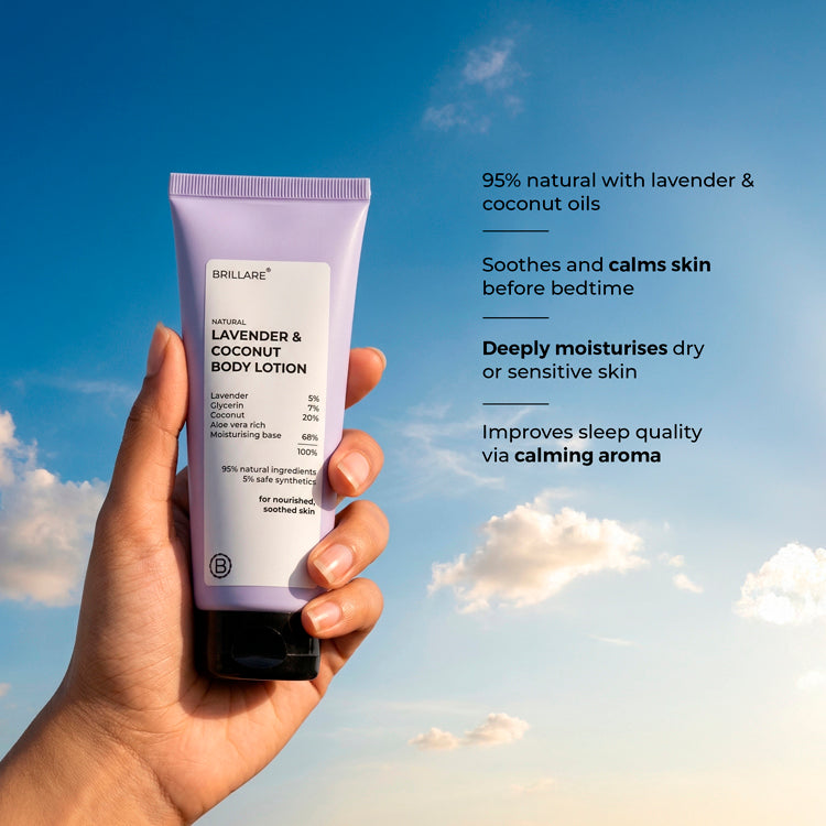 Brillare Mini Lavender & Coconut Body Lotion, 20ml - Image 3 - Buy from Indicrest