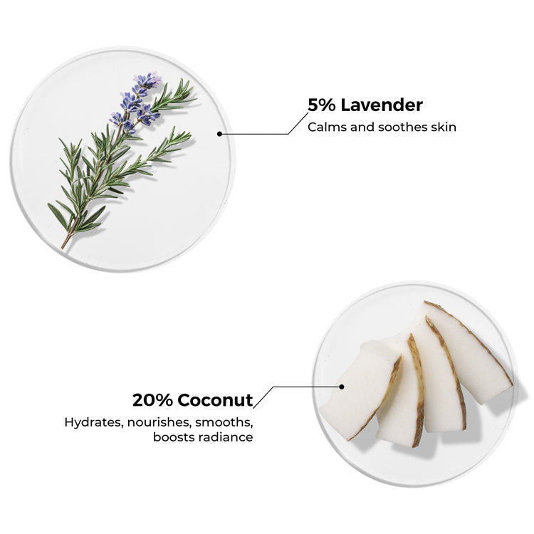 Brillare Mini Lavender & Coconut Body Wash, 20ml - Image 5 - Buy from Indicrest