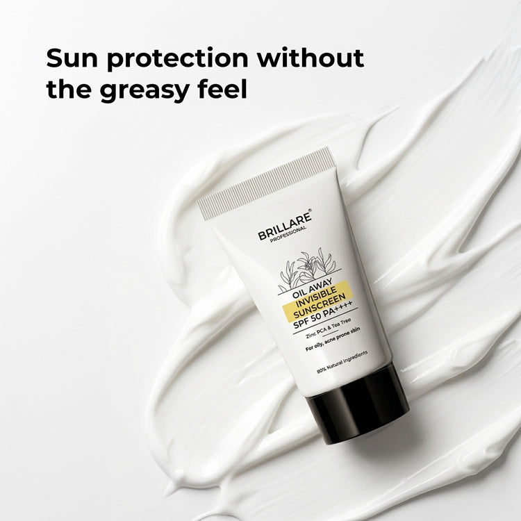 Brillare Mini Oil Away Invisible Sunscreen with SPF50, 10g - Image 2 - Buy from Indicrest