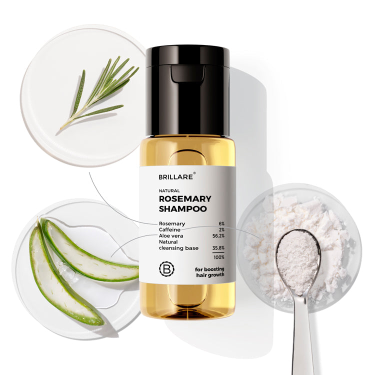 Brillare Mini Rosemary Shampoo for Visible Hair Growth, 15ml - Buy from Indicrest